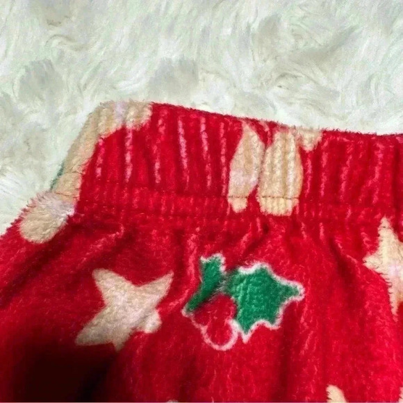 Holiday Time Christmas Santa’s Cookie Tester Pajamas White / Red / Green Size SM - Picture 12 of 16